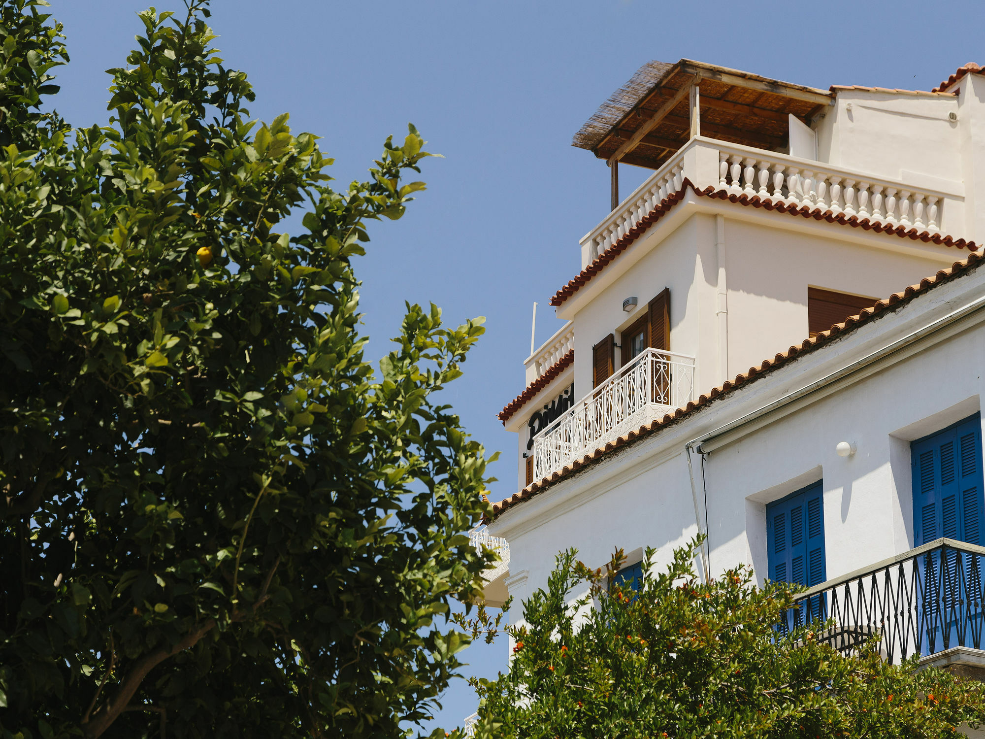 Dimitra Boutique Hotel Poros Town Bagian luar foto
